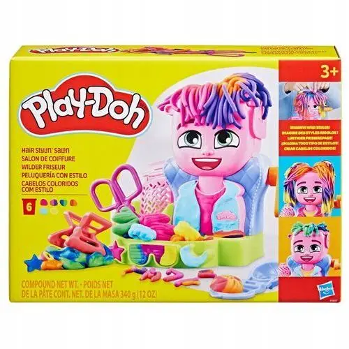 Play-doh Ciastolina Salon fryzjerski Zestaw z akcesoriami F8807