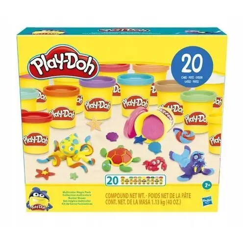 Play-doh Ciastolina Wielokolorowa 20 Tub Magic Pack