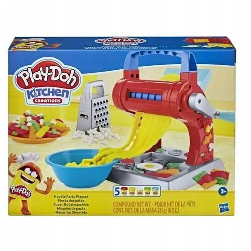 Play-Doh Ciastolina Zestaw Makaronowa Zabawa Hasbro E7776