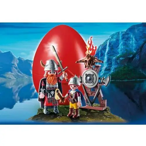 Playmobil Mały i duży wiking 9209 - skarbonka 3