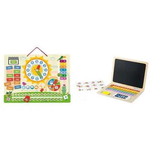 Playtive drewniana tablica magnetyczna lub laptop