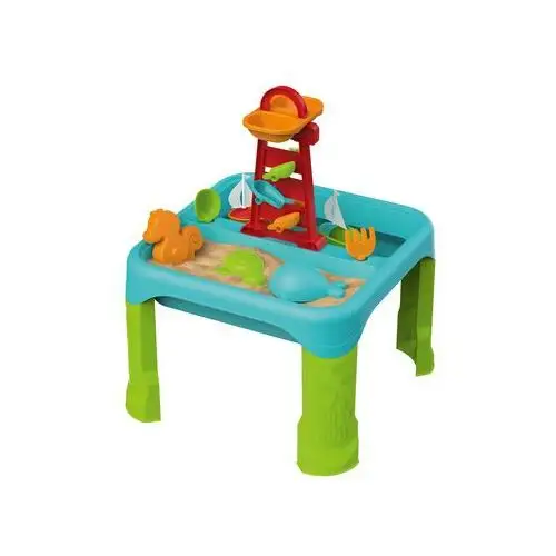 Playtive Stół do zabawy piaskiem i wodą, 8 elementów