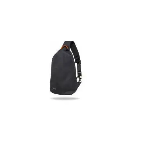 Plecak męski na jedno ramię R-bag Pump Black, kolor czarny