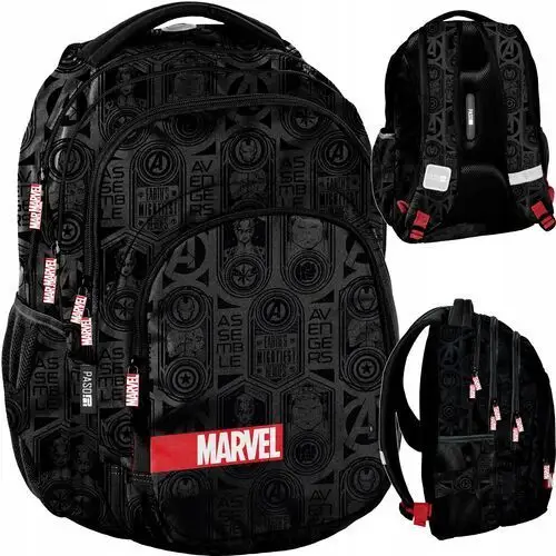 Plecak Szkolny Marvel Czarny Dla Chłopaka Paso