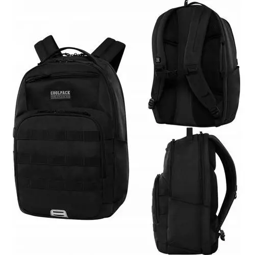 Plecak Szkolny Młodzieżowy Coolpack Army Black 27L