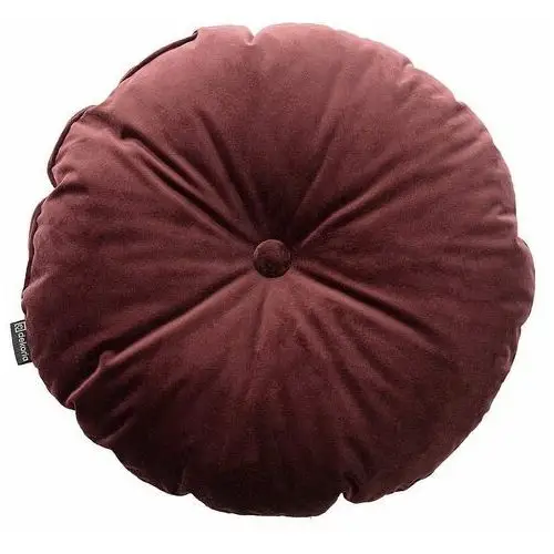 Poduszka Candy Dot, bordowy, 37 cm, Posh Velvet