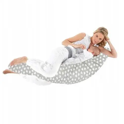 Poduszka ciążowa do spania karmienia kokon rogal dla kobiet w ciąży