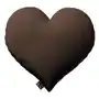 Poduszka Heart of Love, brązowy, 45x15x45cm, Rainbow Cream Sklep