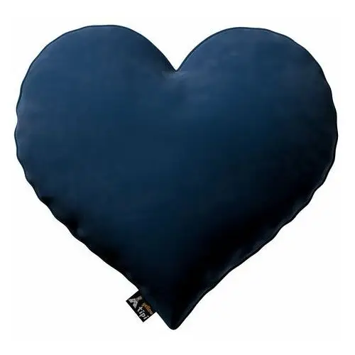 Poduszka Heart of Love, granat, 45x15x45cm, Posh Velvet