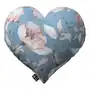 Poduszka Heart of Love, niebiesko-różowy, 45x15x45cm, Magic Collection Sklep