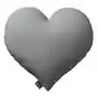 Poduszka Heart of Love, szary, 45x15x45cm, Happiness Sklep