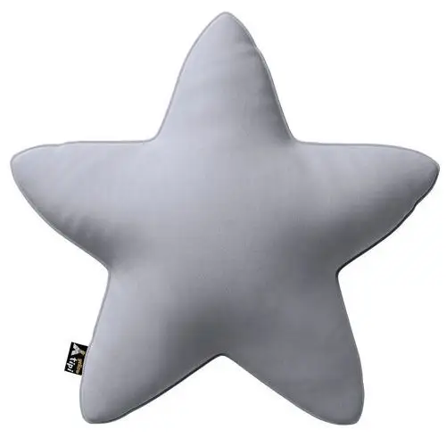 Poduszka Lucky Star, srebrzysty szary, 52x15x52cm, Posh Velvet
