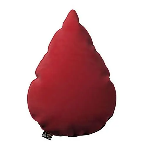 Poduszka Sweet Drop, intensywna czerwień, 55x15x35cm, Posh Velvet