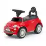 Pojazd auto jeździk pchacz dla dzieci Fiat 500 Czerwony Milly Mally Sklep