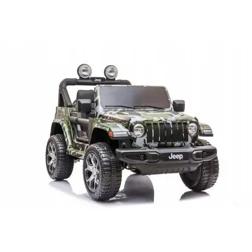 Pojazd Jeep Wrangler Rubicon DK-JWR555 Moro, kolor zielony