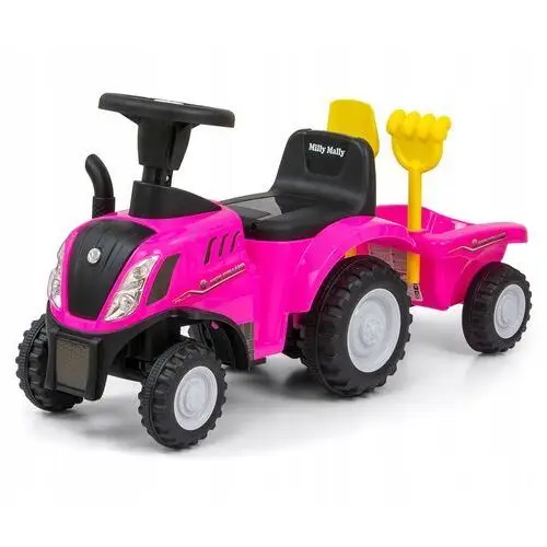 Pojazd New Holland T7 Traktor Pink, kolor różowy