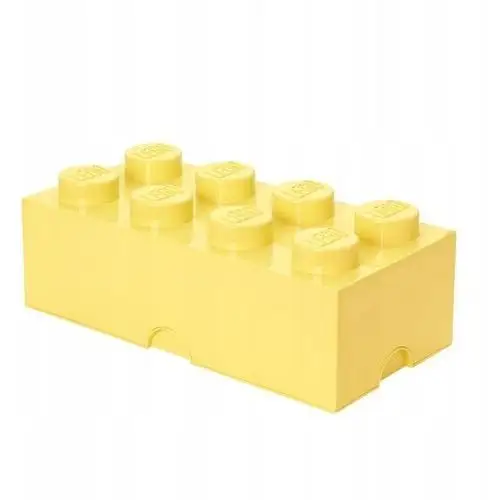 Pojemnik klocek Lego 8 Jasnożółty n Klocki Zabawki