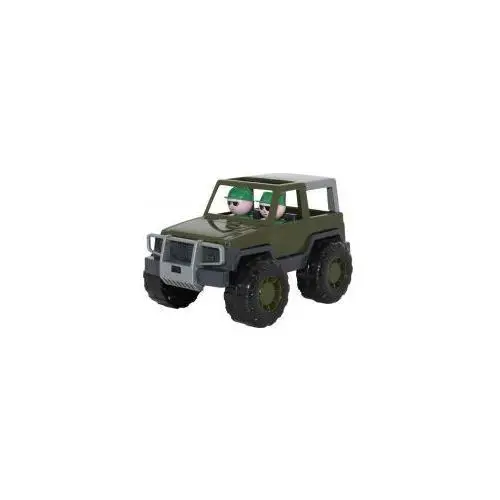 Polesie 47021 "Wojaż", samochód Jeep wojskowy w siatce