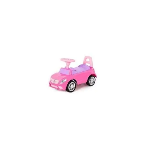 Polesie 84491 samochód-jeździk supercar nr3 z sygnałem dźwiękowym różowy jeździdełko auto pojazd