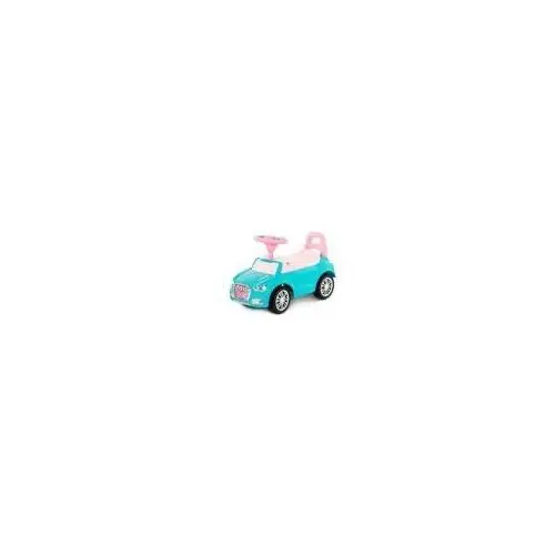 Polesie 84576 Samochód-jeździk "SuperCar" Nr2 z sygnałem dźwiękowym turkusowy, kolor niebieski