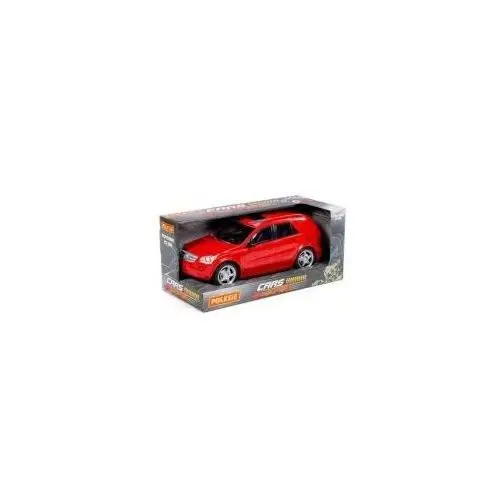 89021 "legenda-v5", samochód osobowy inercyjny (czerwony) (w pudełku) Polesie