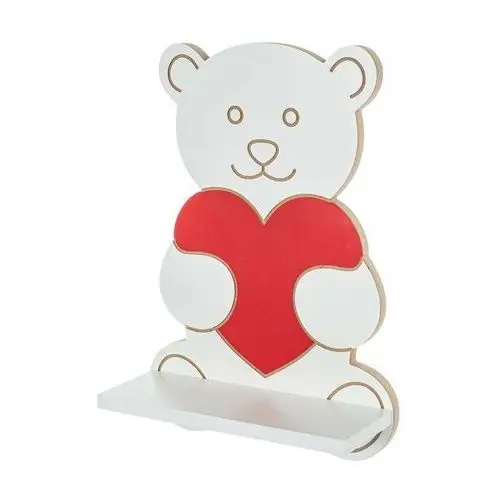 Półka Charming Teddy Bear 35x14x50cm, 35 x 14 x 50 cm