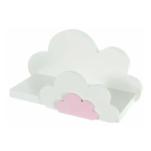 Półka Clouds 29,5x15x15cm pink, 29,5 x 15 x 15 cm