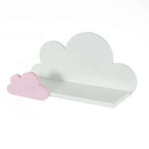 Półka Clouds Premium 53x19x27cm pink, 53 x 19 x 27 cm