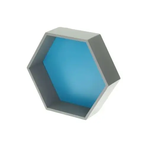 Półka Honeycomb blue 35x30x12cm, 35x30x12cm