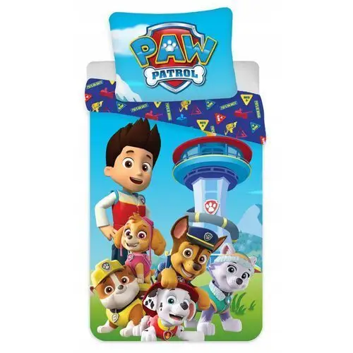 Pościel Dziecięca 140x200 Psi Patrol Paw Patrol Psy Pieski