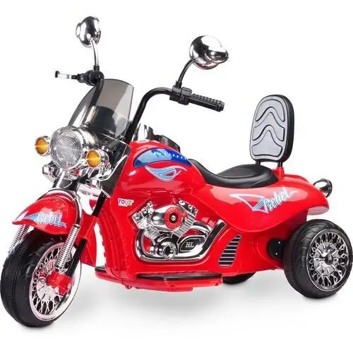 Toyz Rebel Czerwony Motorek Dla Dzieci na akumulator, kolor czerwony