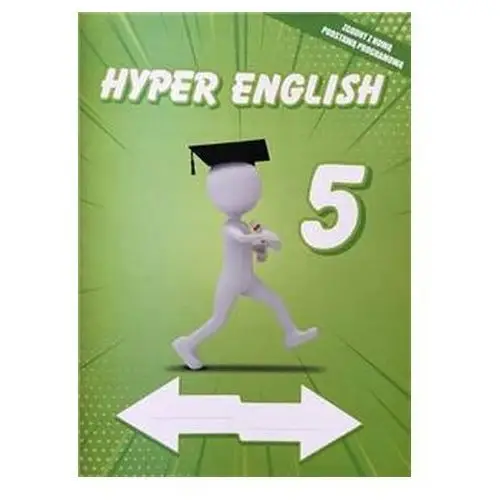 Praca zbiorowa Hyper english klasa 5 - ćwiczenie edukacyjne z naklejkami zeszyt