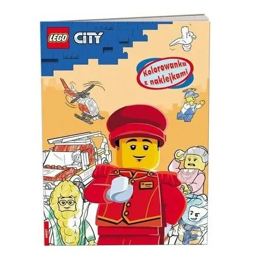 Praca zbiorowa Lego(r) city. kolorowanka z naklejkami