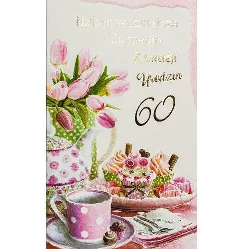 Kartka na 50 urodziny z życzeniami A6384