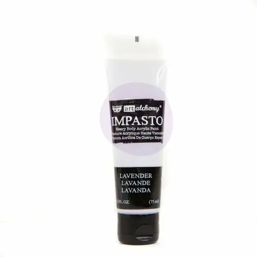 Farba akrylowa finnabair art alchemy - impasto - lavender 75ml Prima marketing