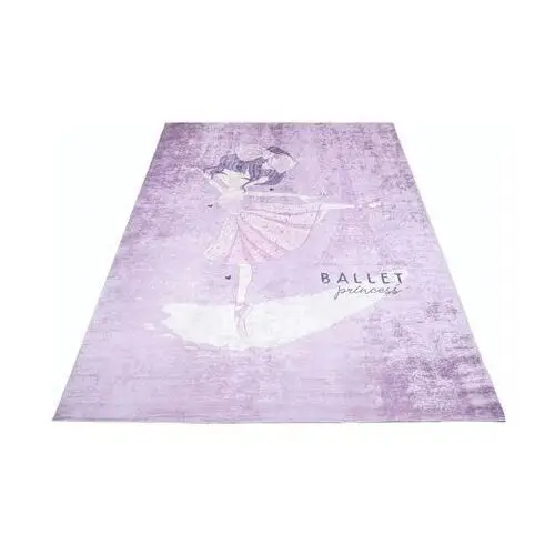 Prostokątny dywan dziecięcy z baleriną - feso 4x Profeos