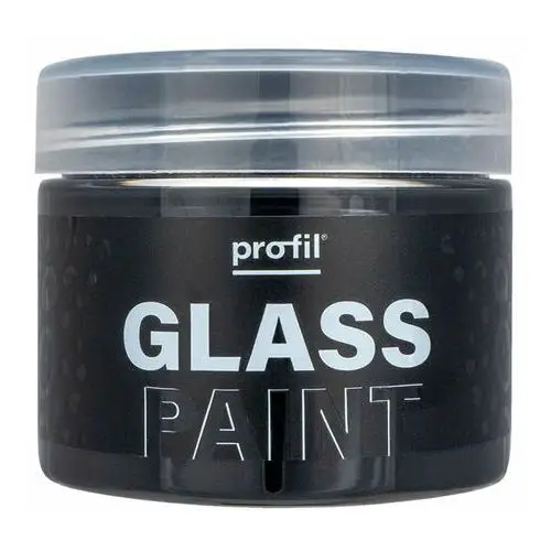 Profil Glass Paint 50 Ml - Czarna Farba Do Szkła I Porcelany - Do Malowania Talerzy, Kubków, Słoików