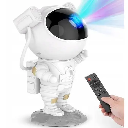 Projektor Gwiazd Lampka Nocna Rzutnik Dla Dzieci Led Laserowy Astronauta
