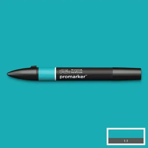 Promarker, turquoise, winsor&newton Colart international s.a