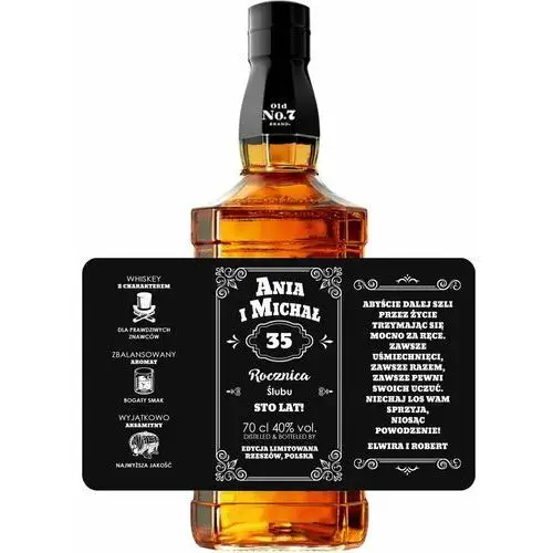 Etykieta whisky na rocznica ślubu prezent z2 Propaganda
