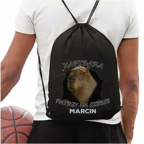 Worek na buty plecak kapibara capybara prezent na urodziny dla dziecka y5 Propaganda