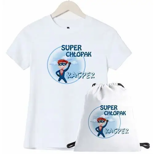 Worek+Koszulka Na Wf Dzieci Dzień Chłopaka