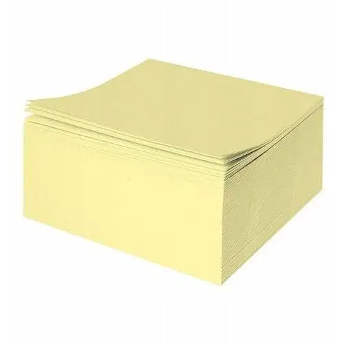 Protos Kostka papierowa nieklejona origami notes jasno żółty