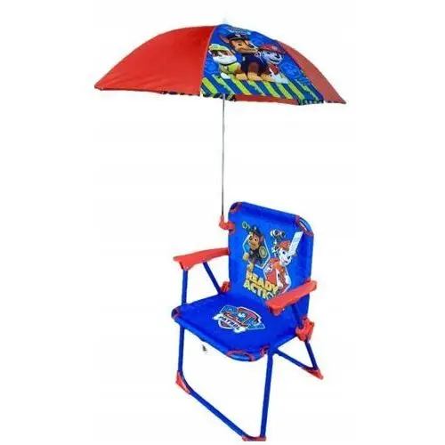 Psi Patrol Krzesło Krzesełko Parasol Leżak Dzieci