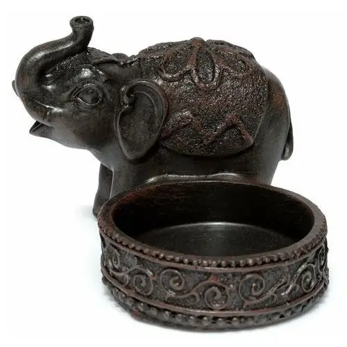 Puckator Podstawka stojak na podgrzewacze "tealight" – słoń indyjski, spokój dalekiego wschodu