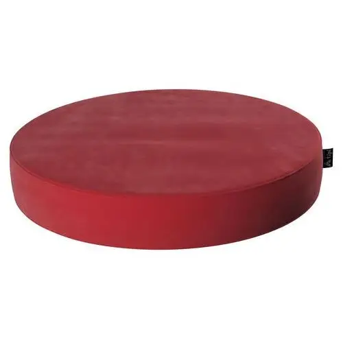 Puf Velvet Dot, intensywna czerwień, 60x10cm, Posh Velvet