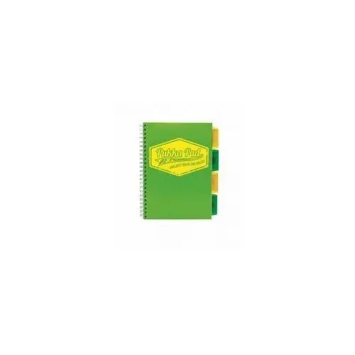 Pukka Pad Kołozeszyt B5 Project Neon Green kratka 100 kartek
