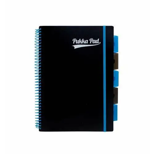 Kołozeszyt project book pp, neon black,b5, kratka, niebieski Pukka pad