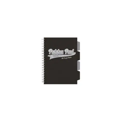 Pukka Project Book Black B5 kratka 100 kartek 3 szt