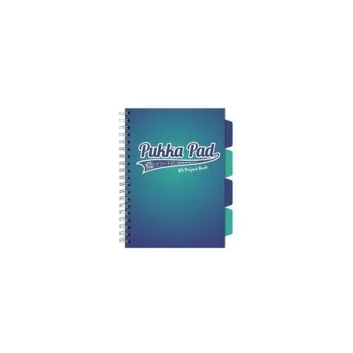 Pukka Project Book Blue B5 kratka 100 kartek 3 szt